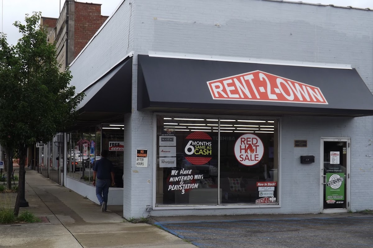 Rent-to-own tire store in New Boston, OH