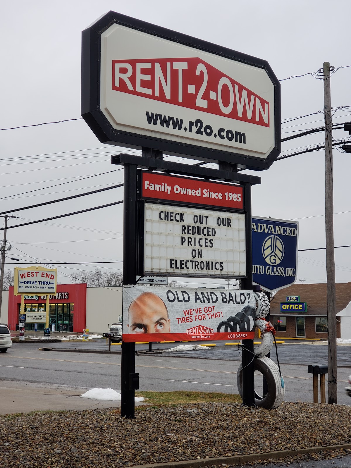 Rent-to-own tire store in New Philadelphia, OH